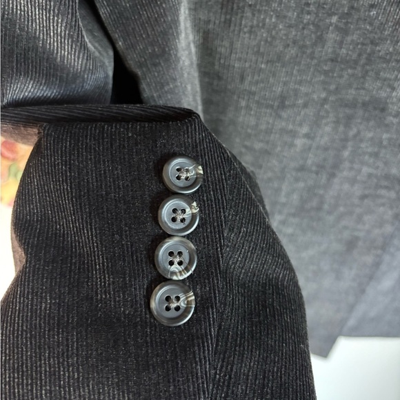 Y2K Chaps 1978 Ralph Lauren Blazer 46R Dark Brown Fine Rib Corduroy Sport Jacket - Picture 7 of 16